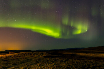 Northern Lights over Iceland 2023