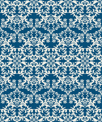 Seamless background from a floral ornament, Fashionable modern wallpaper or textile