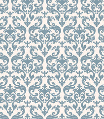 Seamless background from a floral ornament, Fashionable modern wallpaper or textile