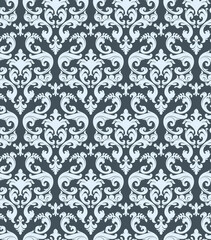 Obraz premium Seamless background from a floral ornament, Fashionable modern wallpaper or textile