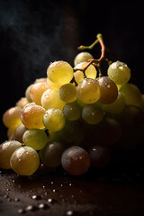 white grapes, generative ai 