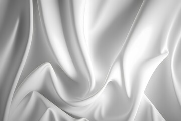Naklejka na ściany i meble Abstract white and bright white color cloth texture background soft pattern unreal engine, high detail, wes anderson style, HD, 4k, cinematic lighting, 80s, movie scene,