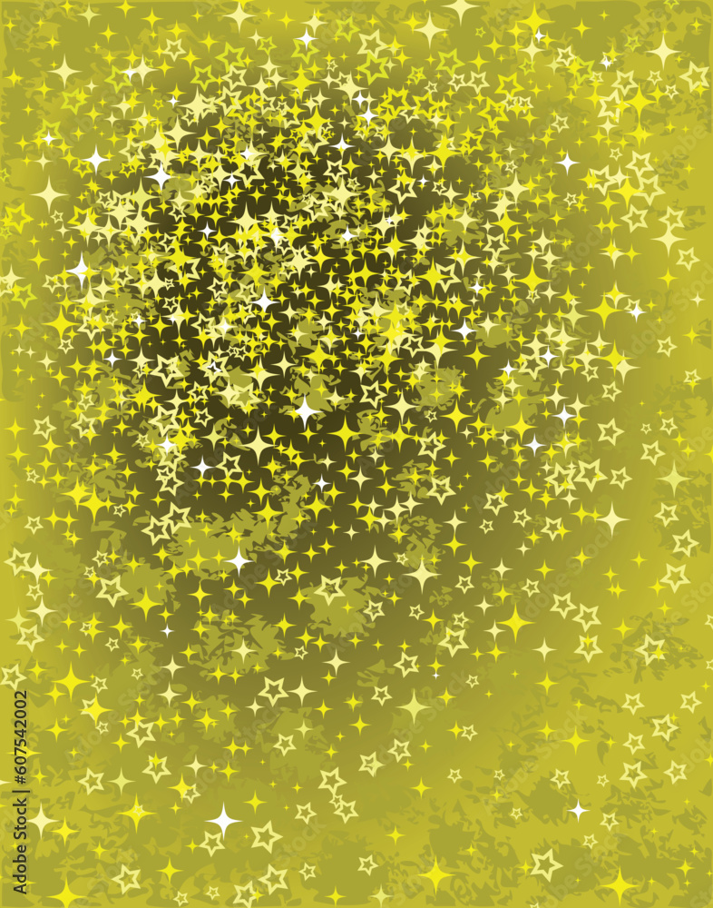 Poster abstract editable vector background of sparkles and stars