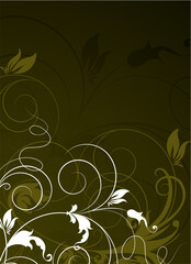 Floral illustration. Can be used for design.
