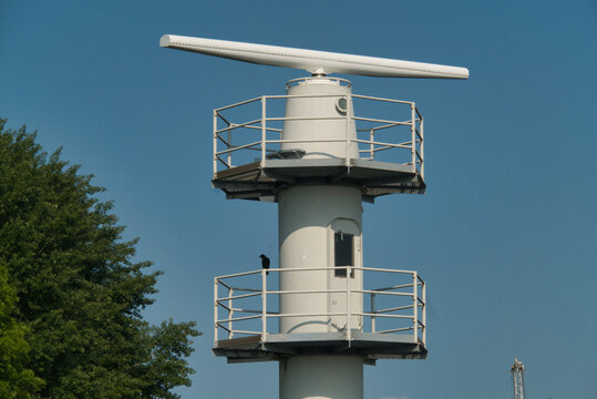 Radaranlage der Lotsen in Emden/Ostfriesland
