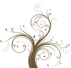 Floral vector illustration. Suits well for design.