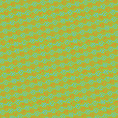 Line  wave ornament pattern. Illustration design