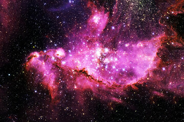 Beautiful galaxy. Background. Elements of this image furnishing NASA.