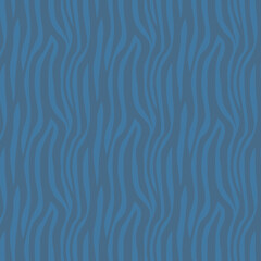 Fototapeta premium Zebra skin pattern. Animal print for fabric textile design cover wrapping background stock illustration.