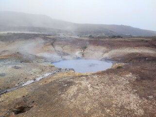 Hot Spring in Iceland 
