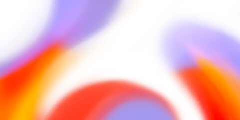 Abstract gradient artistic background with grain texture. Orange red yellow pink and purple blurry colors.
