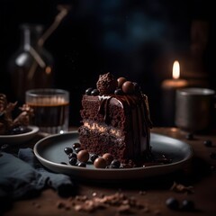 A Rich and Decadent Chocolate Cake