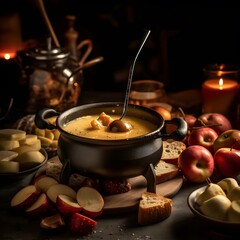 A Rich and Indulgent Swiss Fondue