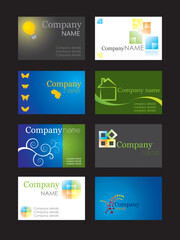 Set of business cards.  More business stationary in my portfolio.