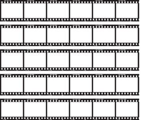 Traditional film strip with ISO label and numbers at side.