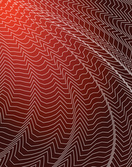 Abstract editable vector illustration of parallel lines