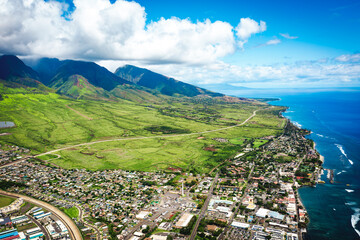 Maui Majesty: A Breathtaking Aerial View of Hawaii's Paradise
