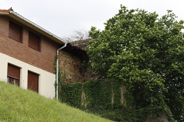 Fototapeta na wymiar House in the countryside of Biscay