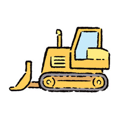 乗り物_ブルドーザー