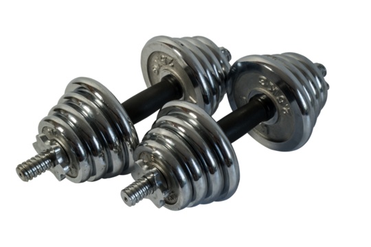 dwa hantle z pełnym obciążeniem