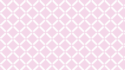 Pink and white seamless pattern as ornament
