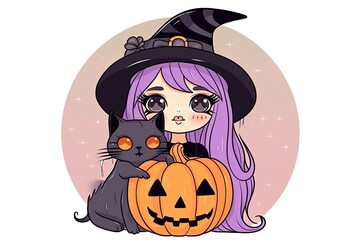 trick or treat, cute girl gathering sweets