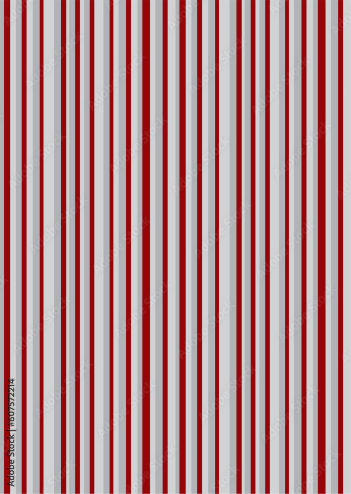 Poster retro (seamless) stripe pattern with grey and red