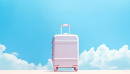 summer travel tropical background