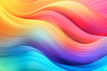 abstract colorful background with lines generative ai technology