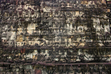 Obraz premium old ancient angkor wat temple cambodia phnom penh siem reap