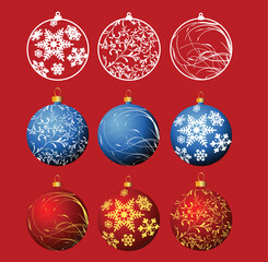 Christmas Background fully editable vector illustration