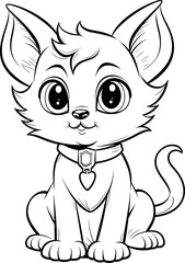 Cat Line Art