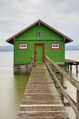 Bootshaus am See