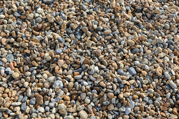 Pebbles on Brighton Beach, United Kingdom