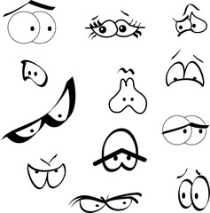 Lots and lots of Cartoon Eyes