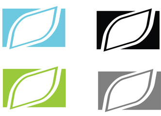 Four color logotypes for company