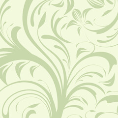 Fototapeta na wymiar Abstract floral background, vector illustration