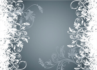 vector ornament In flower style