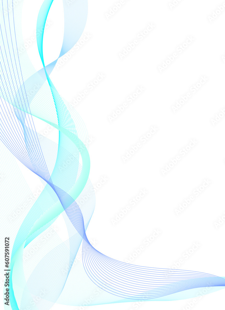 Poster abstract water vector background for design use