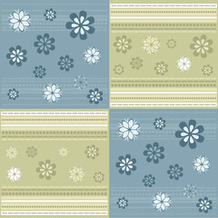 Elegant Background with Floral Ornament