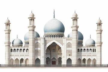Naklejka premium The Illustration of a mosque