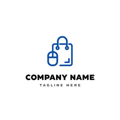 Logo for a company called a computer mouse