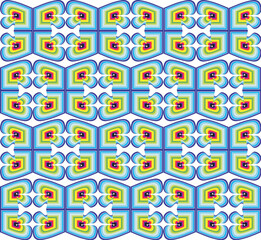 Naklejka premium Abstract colorful Fantasy Pattern Texture