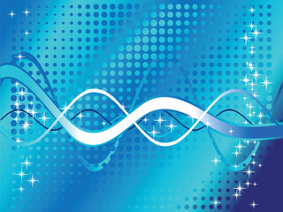 Naklejka premium Abstract flowing background