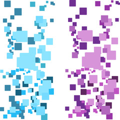 couple of vector with pattern using as a background and similar