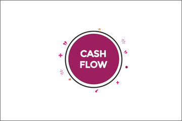 cash flow vectors, sign, level bubble speech cash flow
