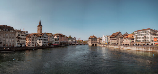 Obraz premium view of the old town country