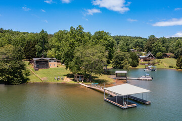 mountain lake views