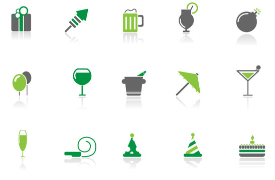 Party and Celebration icons for your website