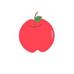 red apple